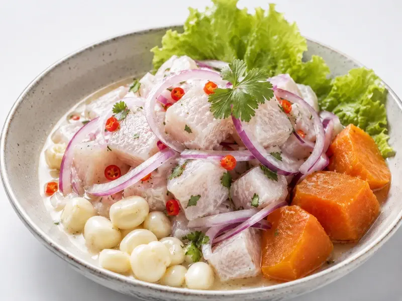 Ceviche de Reineta