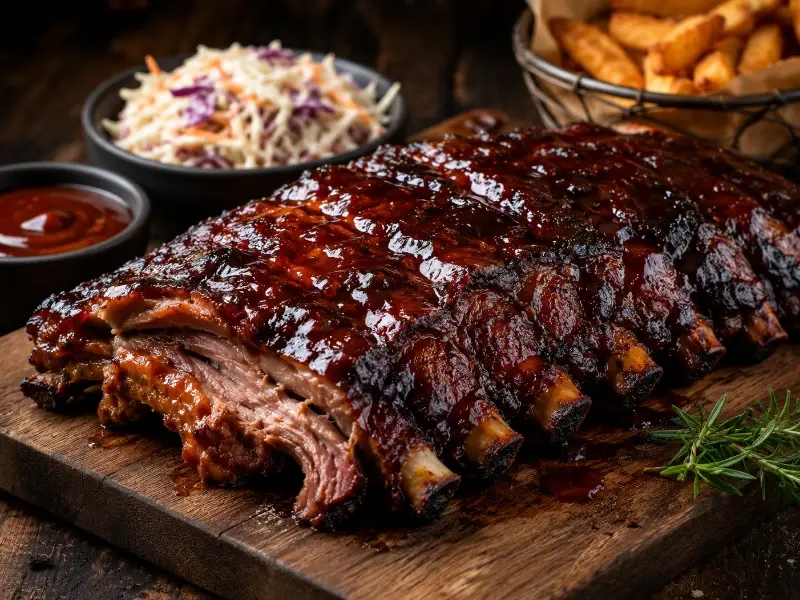 Costillar BBQ Ahumado